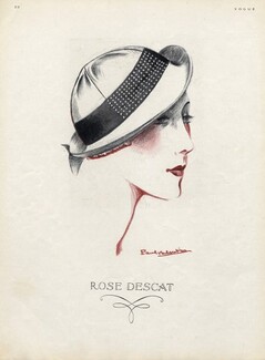 Rose Descat 1932 Paul Valentin