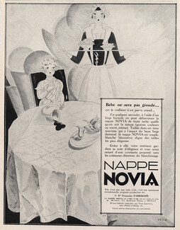 Novia (Linen) 1929 Pesle, Maid & Children, Kids