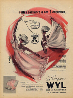 Wyl (Lingerie) 1958 R. Blonde
