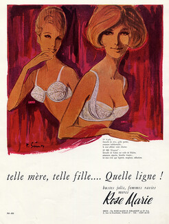 Gossard (Lingerie) 1969 Wonderbra — Advertisement
