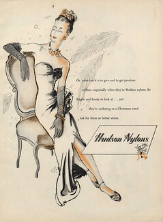 Hudson Nylons (Stockings) 1946