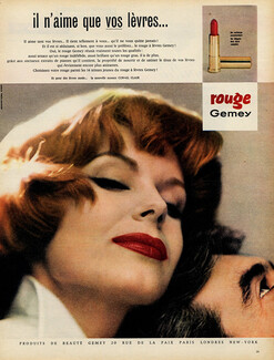 Rouge Gemey 1960 Lipstick Phot. Molinard