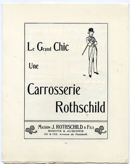 Carrosserie Rothschild 1913 Pierre Brissaud