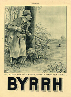 Byrrh 1939 Hunting Georges Léonnec