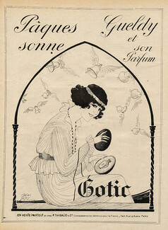Gueldy (Perfumes) 1919 Gotic, César Giris