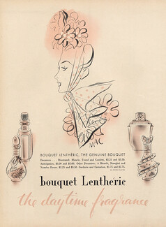 Lenthéric (Perfumes) 1943 Miracle, Confetti, Tweed MAC