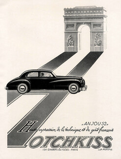 Hotchkiss 1951 Anjou 52, Alexis Kow, Arc De Triomphe