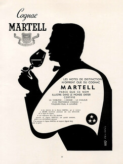 Cognac Martell 1951 Alain Cornic