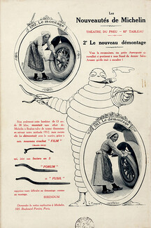 Michelin 1913 - 83ème tableau ''2° Le Nouveau Démontage''