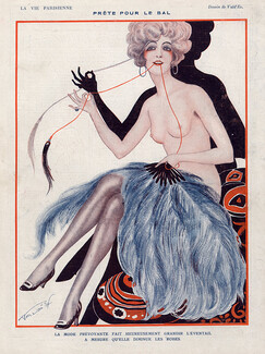 Vald'Es 1922 ''Prête pour le bal'' Topless