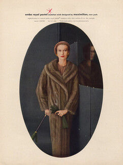 Maximilian (Fur clothing) 1954 Jewels Cartier