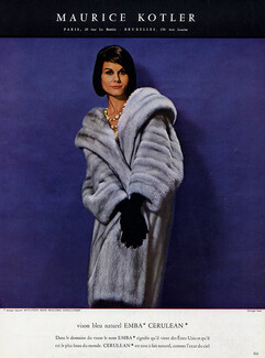 Maurice Kotler 1961 Georges Saad, Fur Coat