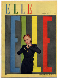 ELLE N°13 du 13 Février 1946 Jean Moral