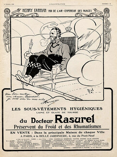 Docteur Rasurel (Underwear) 1910 Henry Farman, Mich