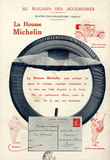 Michelin 1914 - 97ème tableau ''La Housse Michelin''