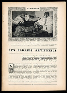 Les Paradis Artificiels, 1906 - Opium den (fumerie) Opium pipe, 6 pages