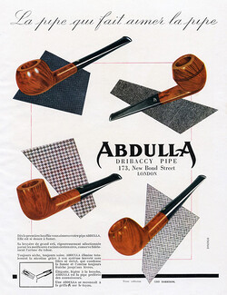 Abdulla (Tobacco smoking) 1949 Dribaccy pipe