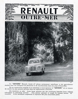 Renault Outre-Mer 1953 La Savane