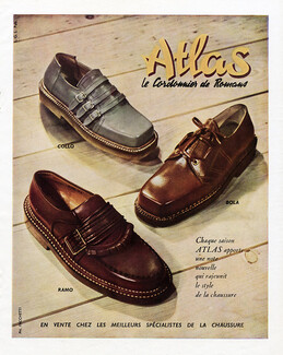 Atlas (Shoes) 1949 Cordonnier de Romans