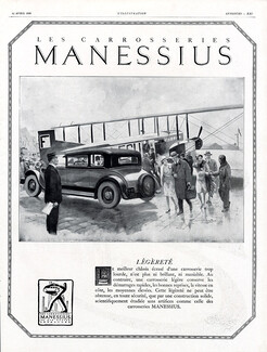 Manessius 1928 Léon Fauret, airplane