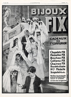 Bijoux Fix (Jewels) 1913 Cadeaux de première communion, Ehrmann