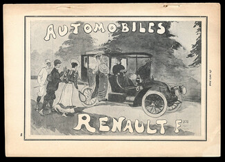 Automobiles Renault 1905 Louis Vallet