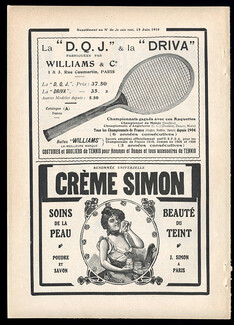 Crème Simon (Cosmetics) 1910