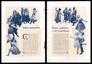 Catulle Mendès 1909 ''Statues mouvantes, fleurs animées'' russian dance