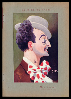 SEM 1909 Max Dearly, portrait inédit