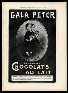 Gala Peter (Chocolates) 1909
