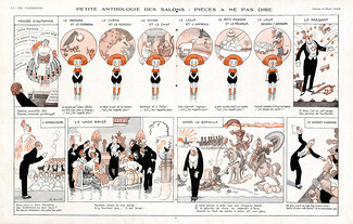 Henri Avelot 1920 ''Petite anthologie des Salons...'' Roaring Twenties