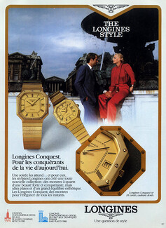 Longines (Watches) 1980 Conquest gold, Place de la Concorde