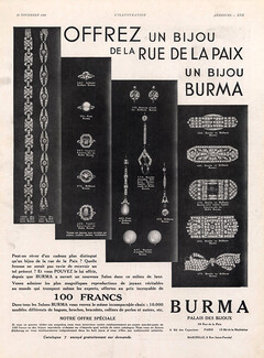Burma (Jewels) 1932
