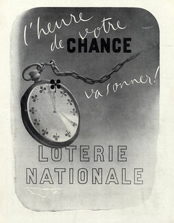 Loterie Nationale 1941 E.M.Pérot