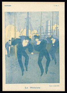 La Matelote, 1916 - André Foy Women sailors