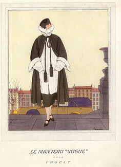 Doucet (Couture) 1925 Coat and Fur, Francis