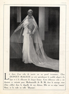 Dupouy-Magnin 1931 Wedding Dress, Photo Scaioni Fashion Photography