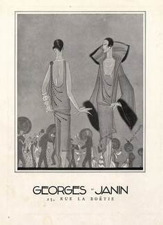 Georges et Janin 1927 Barjansky, Evening Gown