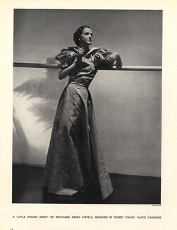 Robert Piguet 1933 Photo Horst Evening Gown