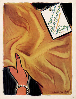 Labbey (Textile) 1948 Claude Bonin