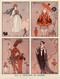 George Barbier 1918 League of Nations. As good as gold
