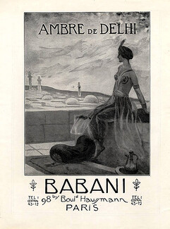 Babani 1921 Ambre de Delhi, Oriental Perfumes