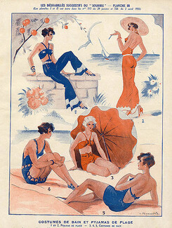 Bonnotte 1931 Swimwear Pajamas