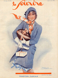 Suzanne Meunier 1931 Easter