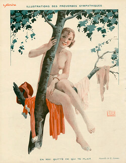 Georges Leonnec 1931 Nude