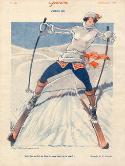 Henry Fournier 1929 Ski
