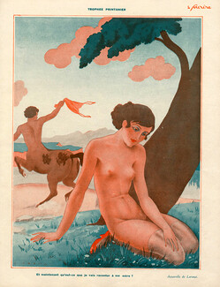 Lorenzi 1930 Nude, Centaur Mythology