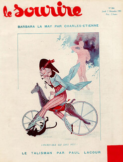 Maurice Pepin 1933 Incroyable French, Directoire Period, Bicycle