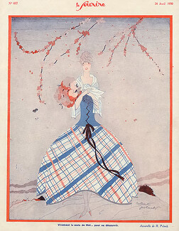 Robert Polack 1930 Summer Dress, Fashion Illustration