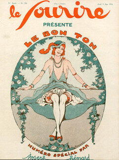 Joseph Hémard 1932 ''Le Bon Ton'' Topless